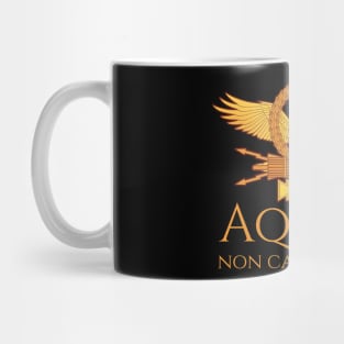 Ancient Roman Eagle Quote The Eagle Does Not Catch Flies Mug